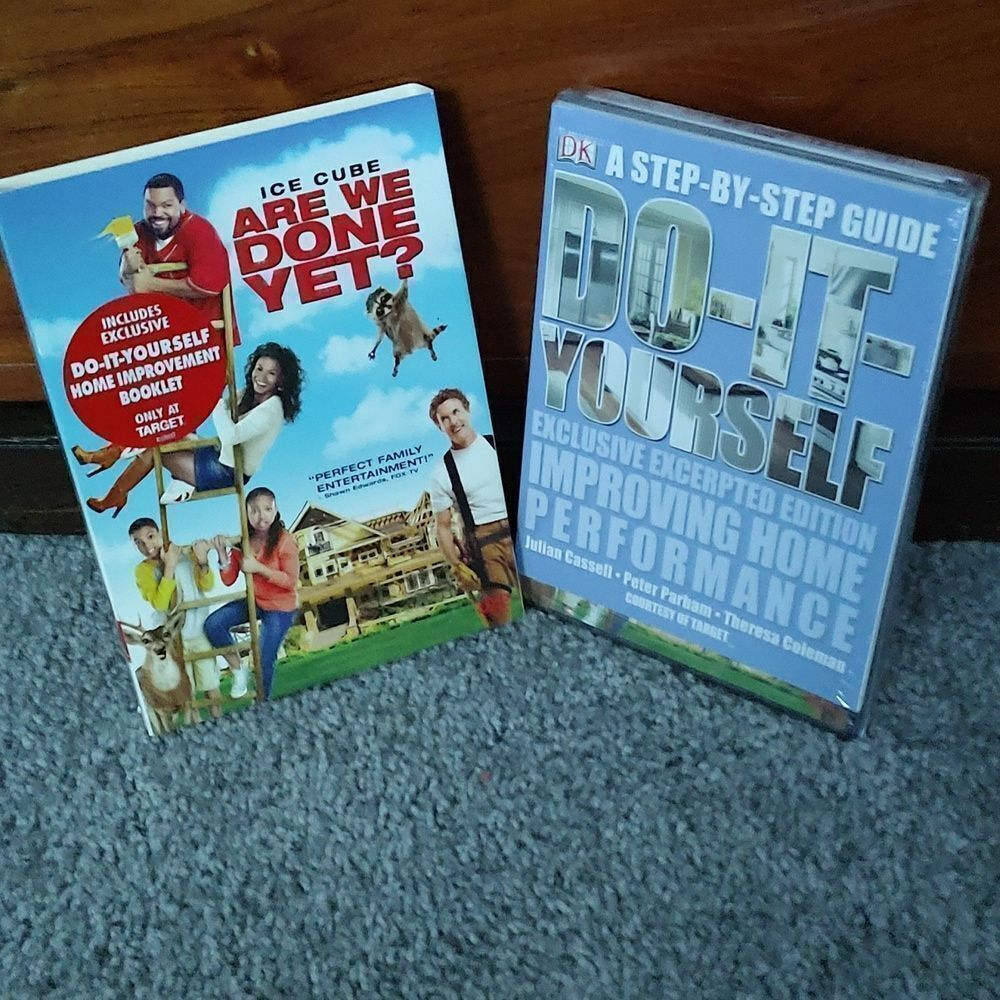 Ice Cube Are We Done Yet 2007 DVD with home improvement booklet NEW Sealed